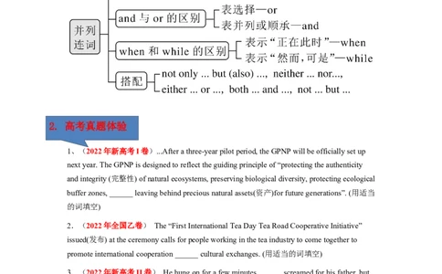 专题07高频考点并列句、状语从句及特殊句式与语法填空（原卷版）_03高考英语_通用版（老高考）复习资料_2023年复习资料_二轮复习