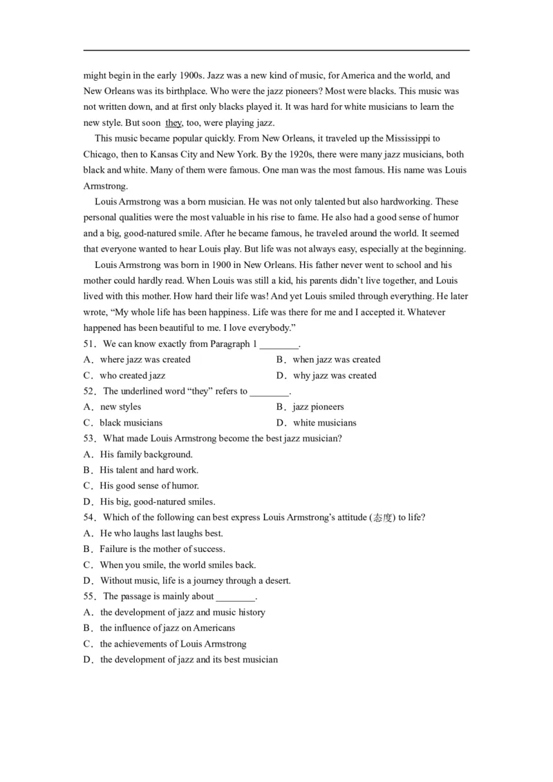 Unit8第5课时(SectionB2a-2e）（分层作业）-解析版_人教版英语八年级下册_2026春人教版英语八年级下册资料_人教八下（旧版）_07.英语8下-试题_课时练习_分层作业