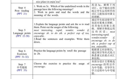 U9SectionA3a-3c_人教版英语八年级下册_2026春人教版英语八年级下册资料_人教八下（旧版）_02.英语8下-课件PPT+表格式英教案(第2套)_8下英教案_Unit9（教案）