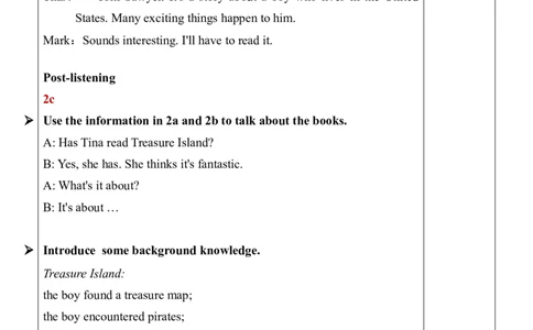 Unit8SectionA（2a-2d）教案_人教版英语八年级下册_2026春人教版英语八年级下册资料_人教八下（旧版）_01.英语8下-核心素养教案+PPT课件(第1套)_8下英教案（含核心素养）_Unit8