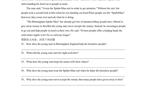 Unit3第6课时(SectionB3a-SelfCheck)（分层作业）-试题版_人教版英语八年级下册_2026春人教版英语八年级下册资料_人教八下（旧版）_07.英语8下-试题_课时练习_分层作业