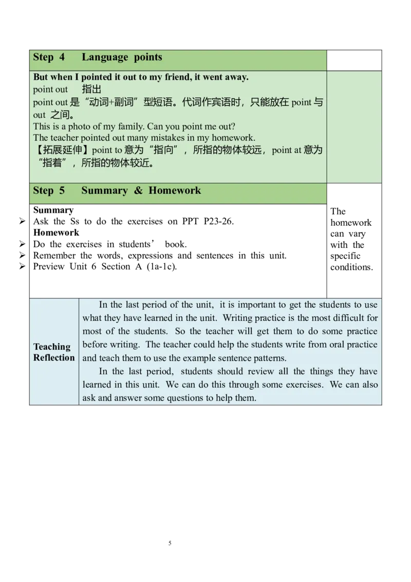 Unit5SectionB（3a-SelfCheck）教案_人教版英语八年级下册_2026春人教版英语八年级下册资料_人教八下（旧版）_01.英语8下-核心素养教案+PPT课件(第1套)_8下英教案（含核心素养）_Unit5