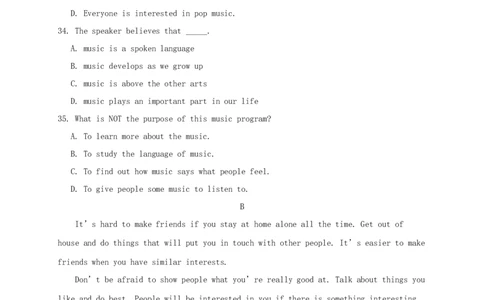 Unit2I'llhelptocleanupthecityparks.(过关)（原卷版）_人教版英语八年级下册_2026春人教版英语八年级下册资料_人教八下（旧版）_07.英语8下-试题_单元测试_单元测试第三套