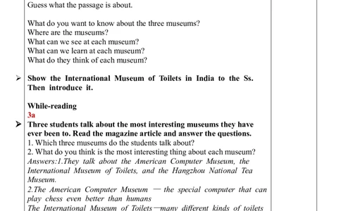 Unit9SectionA（3a-3c）教案_人教版英语八年级下册_2026春人教版英语八年级下册资料_人教八下（旧版）_04.英语8下-教案合集_8下英教案（含核心素养）_Unit9