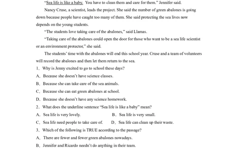 Unit7第6课时SectionB(3a-SelfCheck)(原卷版）_人教版英语八年级下册_2026春人教版英语八年级下册资料_人教八下（旧版）_07.英语8下-试题_课时练习_分层作业