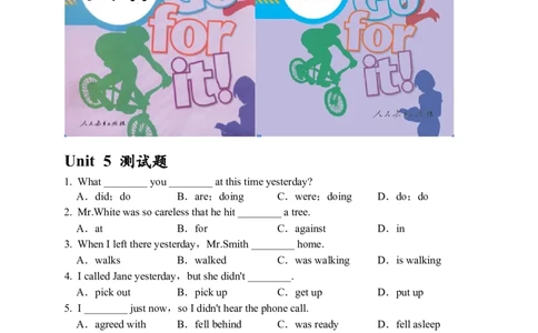 8unit5_人教版英语八年级下册_2026春人教版英语八年级下册资料_人教八下（旧版）_06.英语8下教学资料PPT_人教版英语八年级下册教学资料（优翼）_单元试卷_unit5