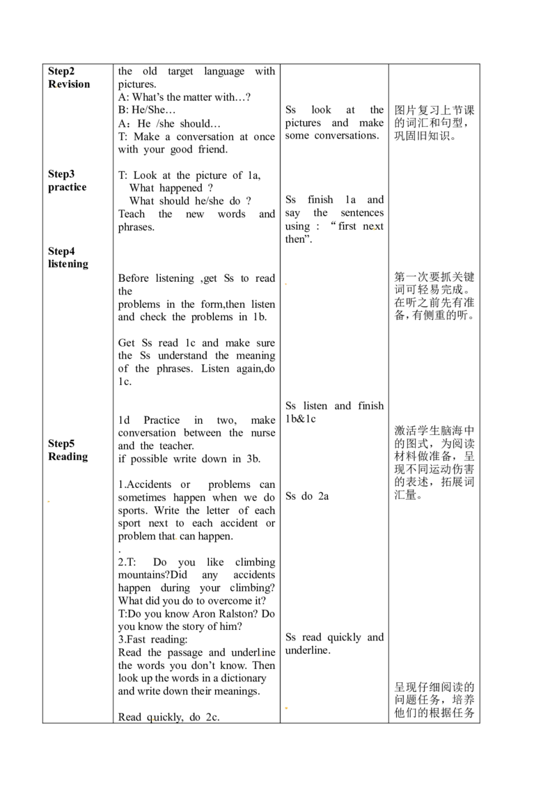 八年级英语下册集体备课教案：Unit1period3_人教版英语八年级下册_2026春人教版英语八年级下册资料_人教八下（旧版）_04.英语8下-教案合集_8下英语集体备课教案