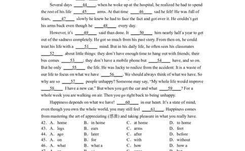 Unit1第6课时(SectionB3a-SelfCheck)（分层作业）试题版_人教版英语八年级下册_2026春人教版英语八年级下册资料_人教八下（旧版）_07.英语8下-试题_课时练习_分层作业