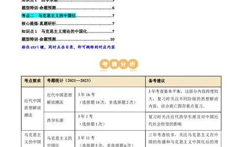 专题07近现代中国思想文化的流变与发展（原卷版）_07高考历史_2024年新高考资料_2.2024二轮复习_2024年高考历史二轮复习讲练测（新教材新高考）_370