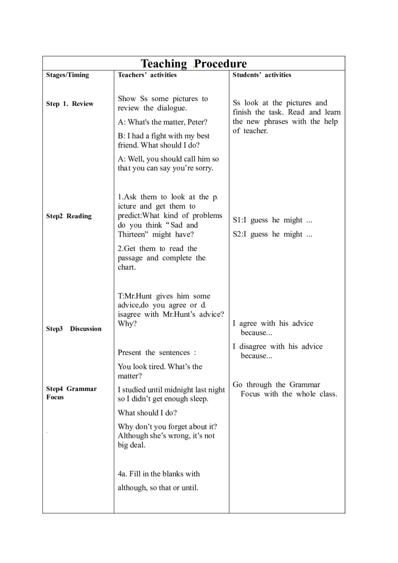 中学八年级英语下册集体备课教案：U4P2_人教版英语八年级下册_2026春人教版英语八年级下册资料_人教八下（旧版）_04.英语8下-教案合集_8下英语集体备课教案
