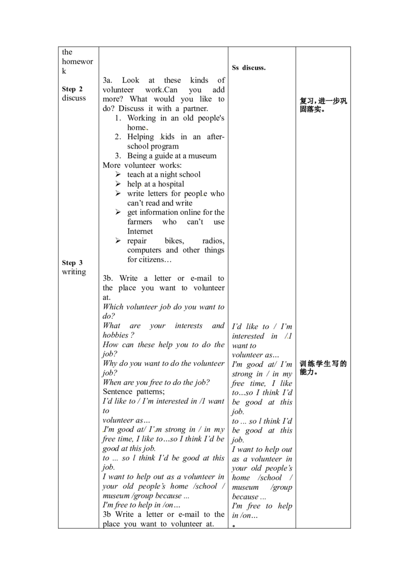 八年级英语下册集体备课教案：Unit2P5_人教版英语八年级下册_2026春人教版英语八年级下册资料_人教八下（旧版）_04.英语8下-教案合集_8下英语集体备课教案