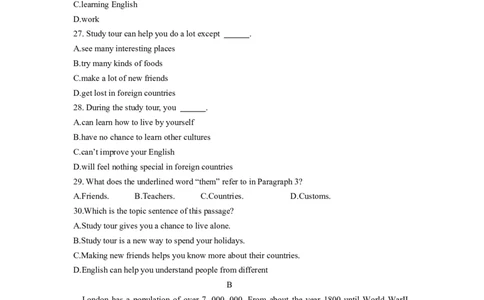 Unit9能力培优八年级英语下册单元过关与提升测试（人教版）_人教版英语八年级下册_2026春人教版英语八年级下册资料_人教八下（旧版）_07.英语8下-试题_单元测试_单元测试第二套