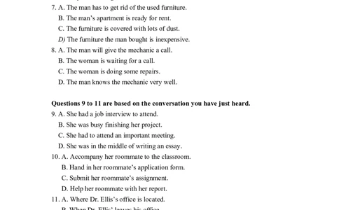 2014年6月四级真题第1套_2014年6月大学英语四级考试真题及答案解析（一）_真题word