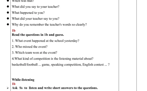 Unit5SectionB（1a-1d）教案_人教版英语八年级下册_2026春人教版英语八年级下册资料_人教八下（旧版）_04.英语8下-教案合集_8下英教案（含核心素养）_Unit5