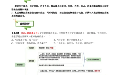 专题07历史概念类选择题（原卷版）_07高考历史_2025年新高考资料_二轮复习_2025年高考历史二轮热点题型归纳与变式演练（新高考通用）3396109