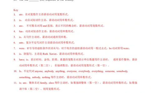 专题08(解析版)主谓一致-2023年高考英语一轮复习小题多维练（通用版）_03高考英语_通用版（老高考）复习资料_2023年复习资料_一轮复习_2023年高考英语一轮复习小题多维练（全国通用）