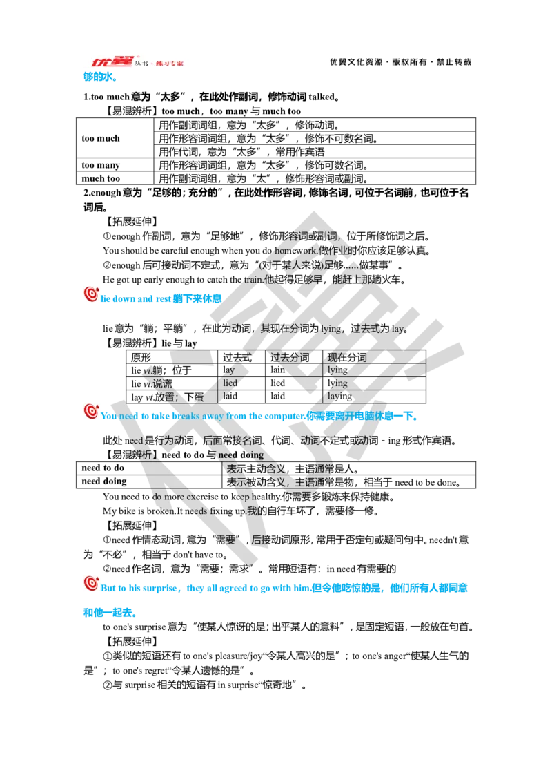 Unit1复习课件学生版_人教版英语八年级下册_2026春人教版英语八年级下册资料_人教八下（旧版）_06.英语8下教学资料PPT_人教版英语八年级下册教学资料（优翼）_八下unit1