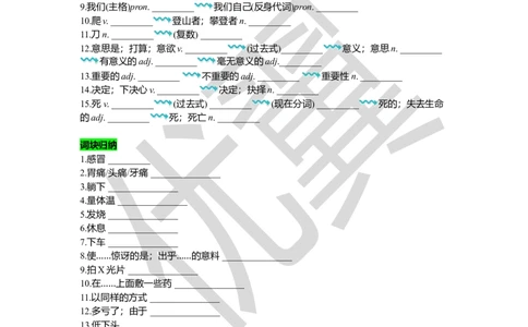Unit1复习课件学生版_人教版英语八年级下册_2026春人教版英语八年级下册资料_人教八下（旧版）_06.英语8下教学资料PPT_人教版英语八年级下册教学资料（优翼）_八下unit1