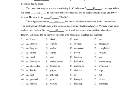 Unit1第2课时(SectionA3a-3c)（分层作业）解析版_人教版英语八年级下册_2026春人教版英语八年级下册资料_人教八下（旧版）_07.英语8下-试题_课时练习_分层作业