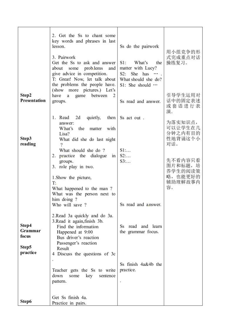 八年级英语下册集体备课教案：Unit1period2_人教版英语八年级下册_2026春人教版英语八年级下册资料_人教八下（旧版）_04.英语8下-教案合集_8下英语集体备课教案
