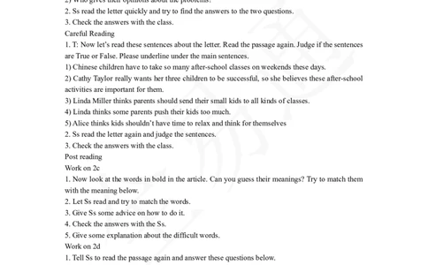 人教版八年级下Unit4SectionB1a~2e教案_人教版英语八年级下册_2026春人教版英语八年级下册资料_人教八下（旧版）_06.英语8下教学资料PPT_人教版英语八年级下册教学资料（全易通）_Unit4
