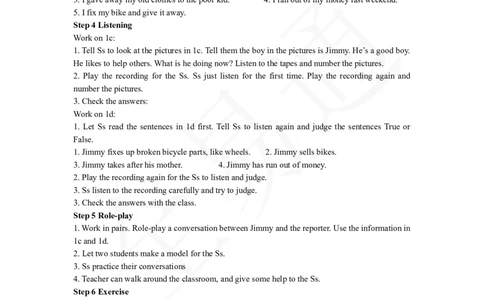 人教版八年级下Unit2SectionB1a~1e教案_人教版英语八年级下册_2026春人教版英语八年级下册资料_人教八下（旧版）_06.英语8下教学资料PPT_人教版英语八年级下册教学资料（全易通）_Unit2