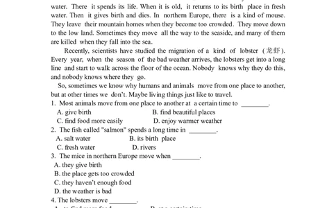 Unit3Couldyoupleasecleanyourroom单元测试题_人教版英语八年级下册_2026春人教版英语八年级下册资料_人教八下（旧版）_06.英语8下教学资料PPT_人教版英语八年级下册教学资料（优翼）