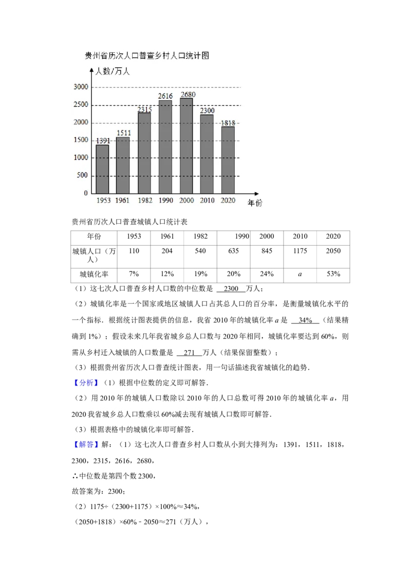 2021年贵州省贵阳市中考数学试卷及答案_贵州中考_2.贵州中考数学（2008-2025）_贵阳数学08-24