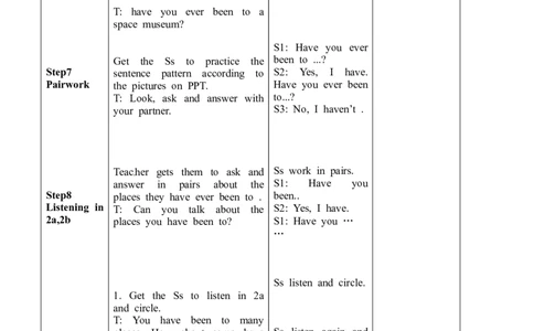八年级英语下册集体备课教案：Unit9HaveyoueverbeentoamuseumP1_人教版英语八年级下册_2026春人教版英语八年级下册资料_人教八下（旧版）_04.英语8下-教案合集_8下英语集体备课教案