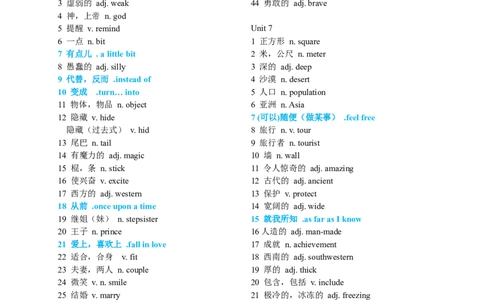 人教版八年级下册整册书单词默写表-教师版_人教版英语八年级下册_2026春人教版英语八年级下册资料_人教八下（旧版）_08.英语8下-朗读MP3_人教版八年级下册整册书单词默写表