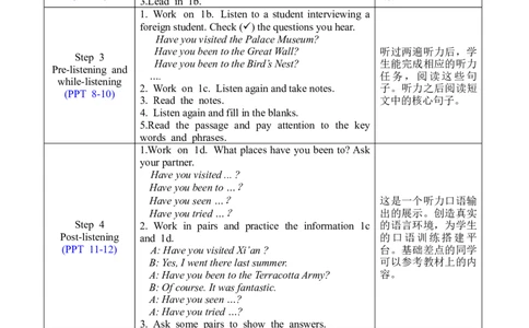 U9SectionB1a-1d_人教版英语八年级下册_2026春人教版英语八年级下册资料_人教八下（旧版）_02.英语8下-课件PPT+表格式英教案(第2套)_8下英教案_Unit9（教案）