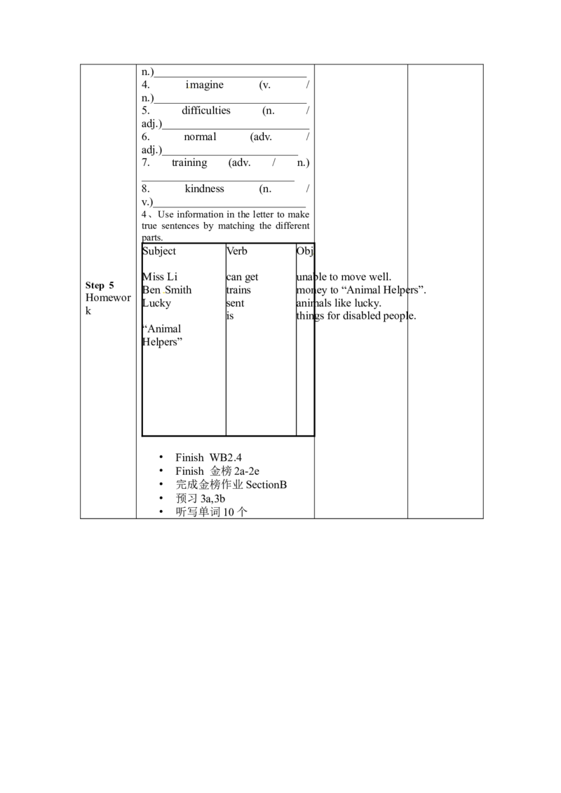 八年级英语下册集体备课教案：Unit2P4_人教版英语八年级下册_2026春人教版英语八年级下册资料_人教八下（旧版）_04.英语8下-教案合集_8下英语集体备课教案