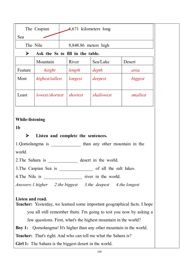 8下英教案（含核心素养）合集_人教版英语八年级下册_2026春人教版英语八年级下册资料_人教八下（旧版）_01.英语8下-核心素养教案+PPT课件(第1套)