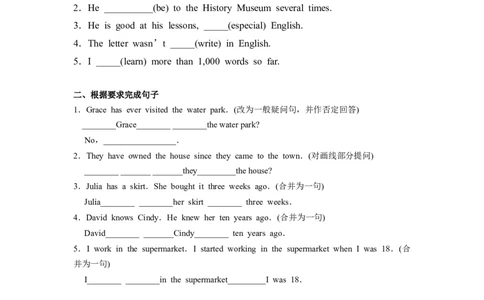Unit10第6课时SectionB(3a-SC)(分层作业)解析版-_人教版英语八年级下册_2026春人教版英语八年级下册资料_人教八下（旧版）_07.英语8下-试题_课时练习_分层作业