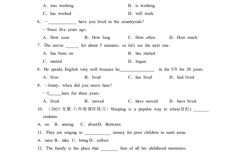Unit10第6课时SectionB(3a-SC)(分层作业)解析版-_人教版英语八年级下册_2026春人教版英语八年级下册资料_人教八下（旧版）_07.英语8下-试题_课时练习_分层作业