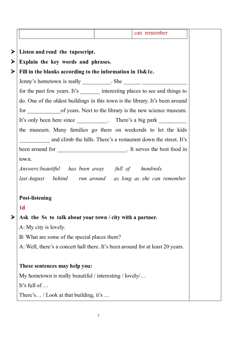 Unit10SectionB（1a-1d）教案_人教版英语八年级下册_2026春人教版英语八年级下册资料_人教八下（旧版）_01.英语8下-核心素养教案+PPT课件(第1套)_8下英教案（含核心素养）_Unit10