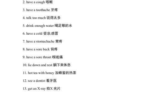 重点句型&middot;短语全_人教版英语八年级下册_2026春人教版英语八年级下册资料_人教八下（旧版）_03.英语8下-计划总结说课稿_知识总结