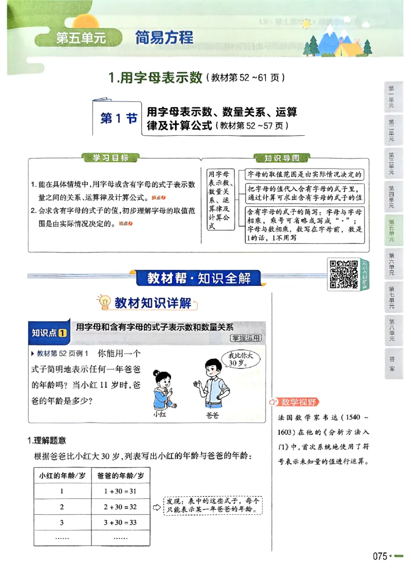 五年级数学人教版上册25秋《教材帮》_25秋《教材帮练习帮》系列_2026版小学《教材帮》1-6年级上册（数学）（人教版）_五年级数学人教版上册25秋《教材帮》