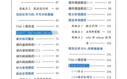 25秋四上五星学霸英语人教_4上-新英语人教PEP版（2025持续更新）_07练习试卷_同步练习+单元测试（全）_25秋五星学霸