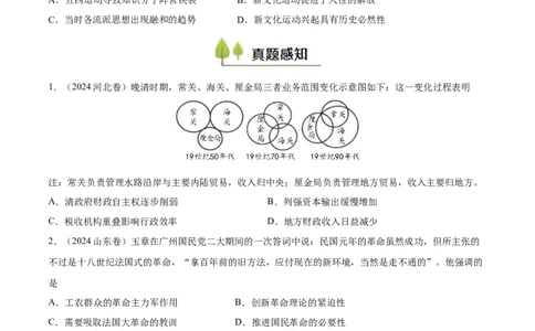 专题08辛亥革命和中华民国建立（好题冲关）（原卷版）_07高考历史_2025年新高考资料_一轮复习_备战2025年高考历史一轮复习考点帮（新高考通用）