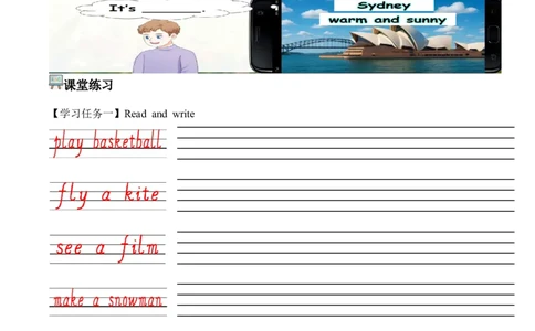 Unit5第5课时PartBLet&rsquo;slearn&Playawheelgame(学习任务单)_4上-新英语人教PEP版（2025持续更新）_01.英语4上-教案+PPT课件+学习任务单+练习第1套齐全_3学习任务单