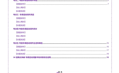 专题08非谓语动词（讲义）（原卷版）_02高考数学_2025年新高考资料_二轮复习_01高考语文等多个文件_上好课2025年高考英语二轮复习讲练测（新高考通用）_第三部分语法知识