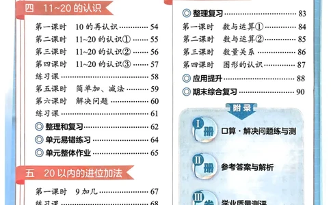 一年级数学上册人教版《黄冈小状元作业本》_25秋《黄冈小状元》系列_25秋1-6年级数学上册人教版《黄冈小状元作业本》（有答案）