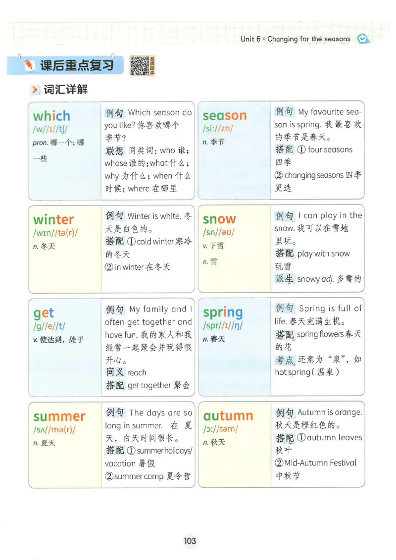课堂笔记_4上-新英语人教PEP版（2025持续更新）_11课堂笔记
