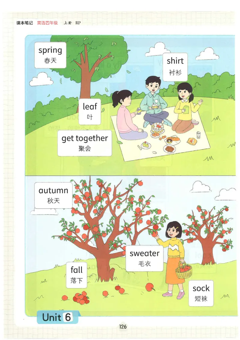 课堂笔记_4上-新英语人教PEP版（2025持续更新）_11课堂笔记