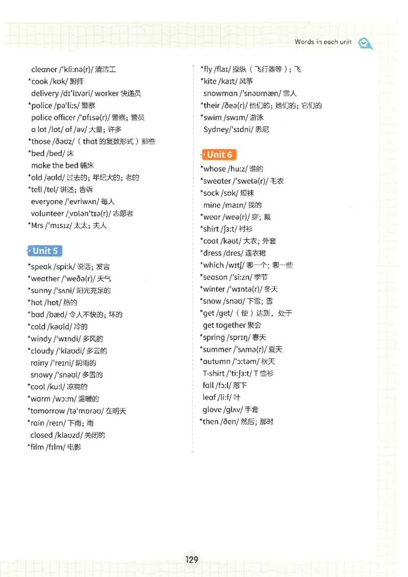 课堂笔记_4上-新英语人教PEP版（2025持续更新）_11课堂笔记