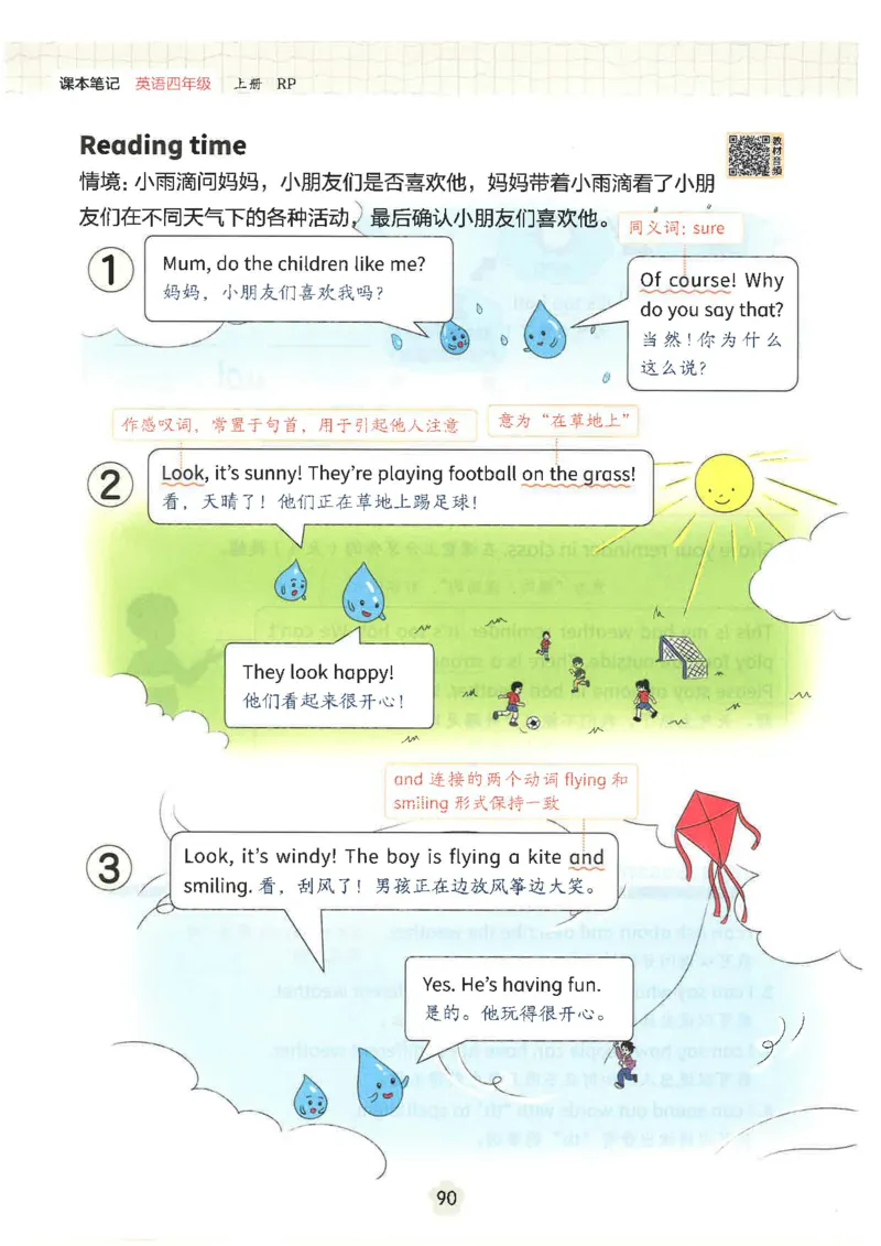 课堂笔记_4上-新英语人教PEP版（2025持续更新）_11课堂笔记