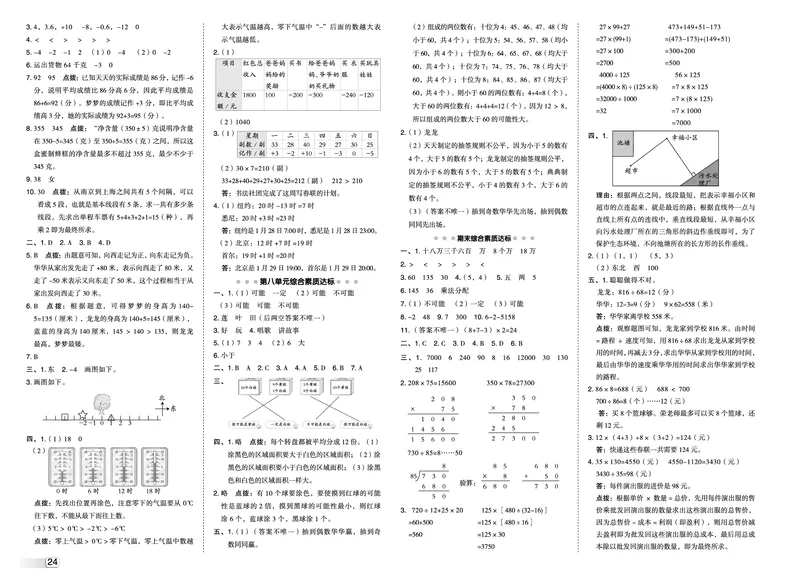 25秋典中点四年级数学上（BS版）测试卷_25秋《典中点》系列_1-6年级数学上册各版本《典中点》（抢先版）_25秋1-6年级数学上册北师版《典中点》（抢先版）