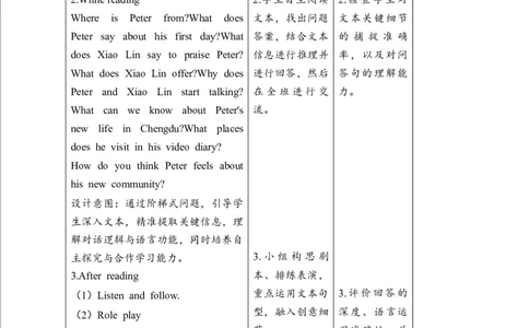 教案_4上-新英语人教PEP版（2025持续更新）_02课件+核心素养教案（更新至U5）_Unit3Placeswelivein_Unit3CReadingtime(课件+教案+素材）