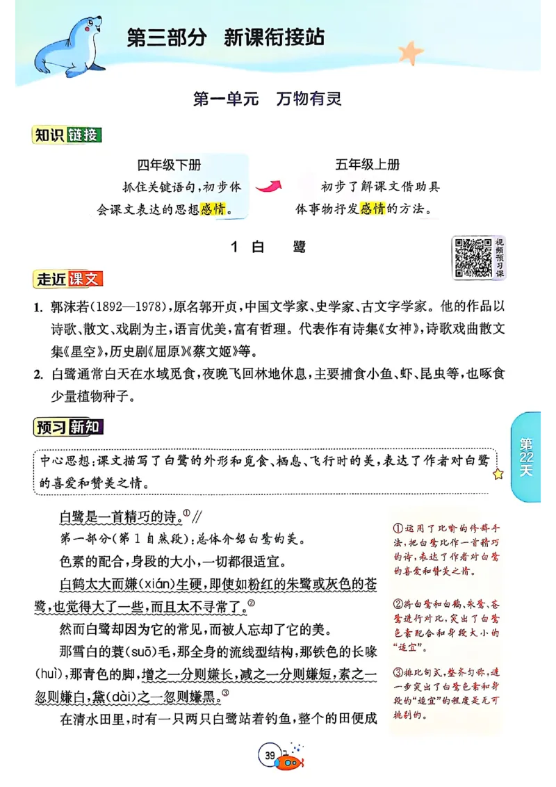 25版《实验班提优训练暑假衔接》语文4升5_25秋《实验班》系列_25版实验班语数英人教北师大苏教译林《暑假衔接》_实验班暑假衔接语文25年
